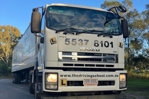 The Driving School – HC Truck 1 HC Licences Sunshine Coast, The Driving School